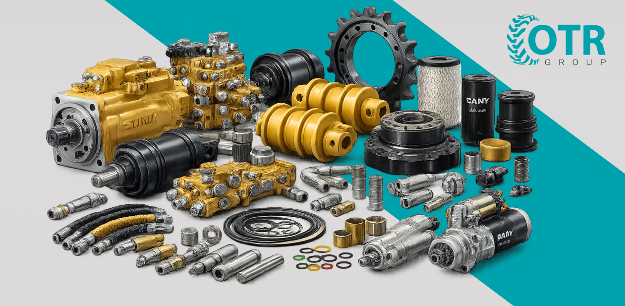 Запчасти для экскаваторов SANY: большой ассортимент в наличии на складе Алматы