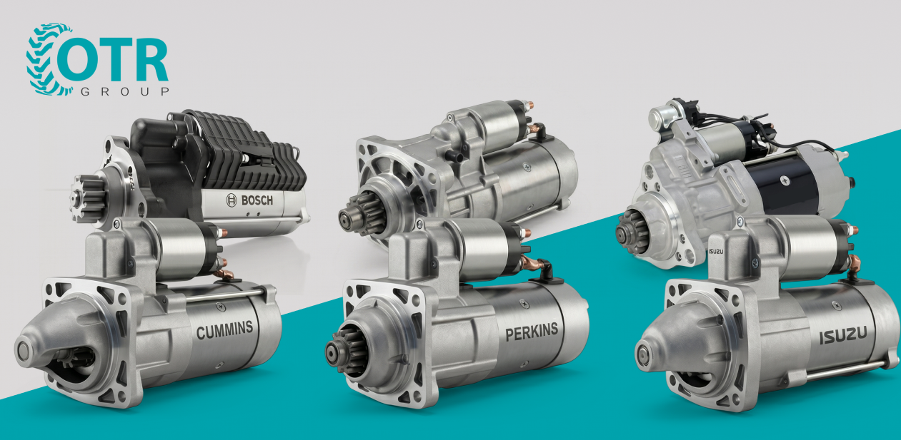 Стартеры для спецтехники: BOSCH, DENSO, DELCO, CUMMINS, PERKINS, ISUZU в наличии
